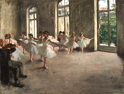 Ballet Rehearsal Edgar Degas